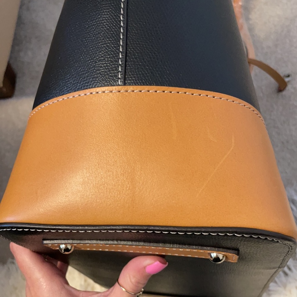 Dooney & Burke Dover Tote bag black and cognac - Picture 11 of 11